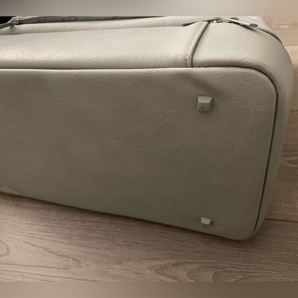 BEIS Mini Weekender Bag in Slate - Picture 7 of 9